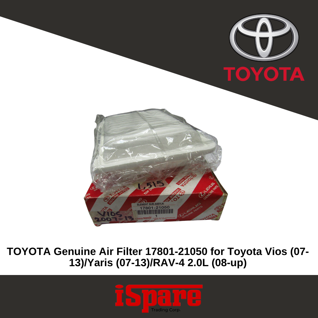 TOYOTA VIOS 2007-13 17801-21050 ELEMENT SUB ASSY AI