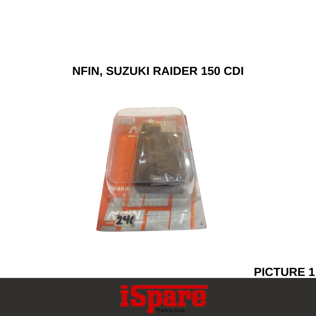 NFIN, SUZUKI RAIDER 150 CDI