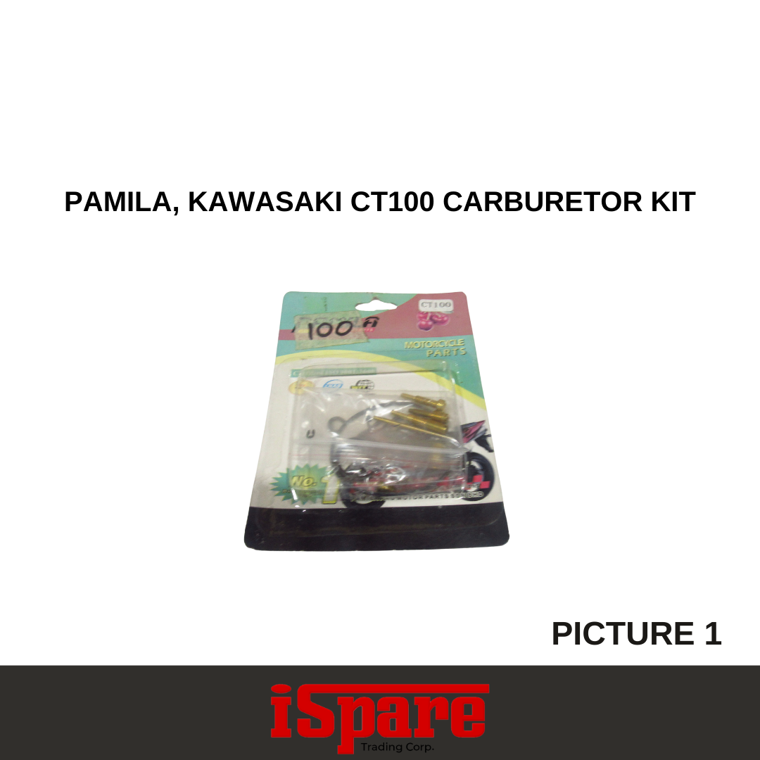 PAMILA, KAWASAKI CT 100 CARBURETOR KIT
