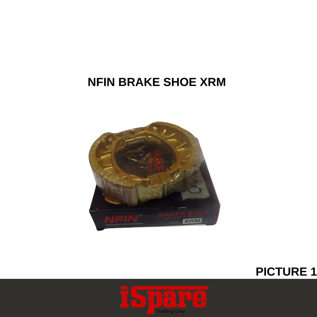 NFIN HONDA XRM BRAKE SHOE