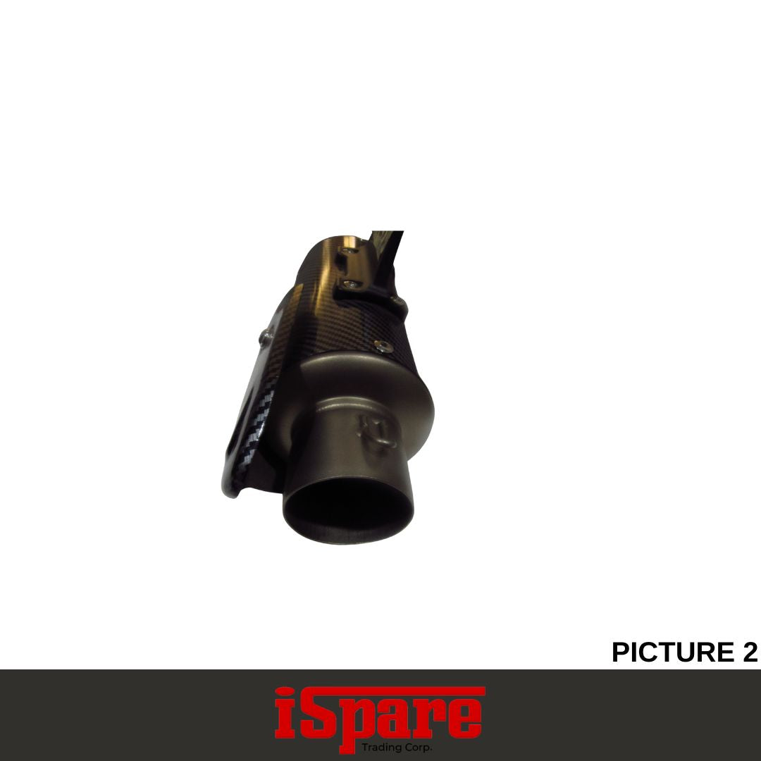 MUFFLER ZOO1 BLCK CARBON ZY