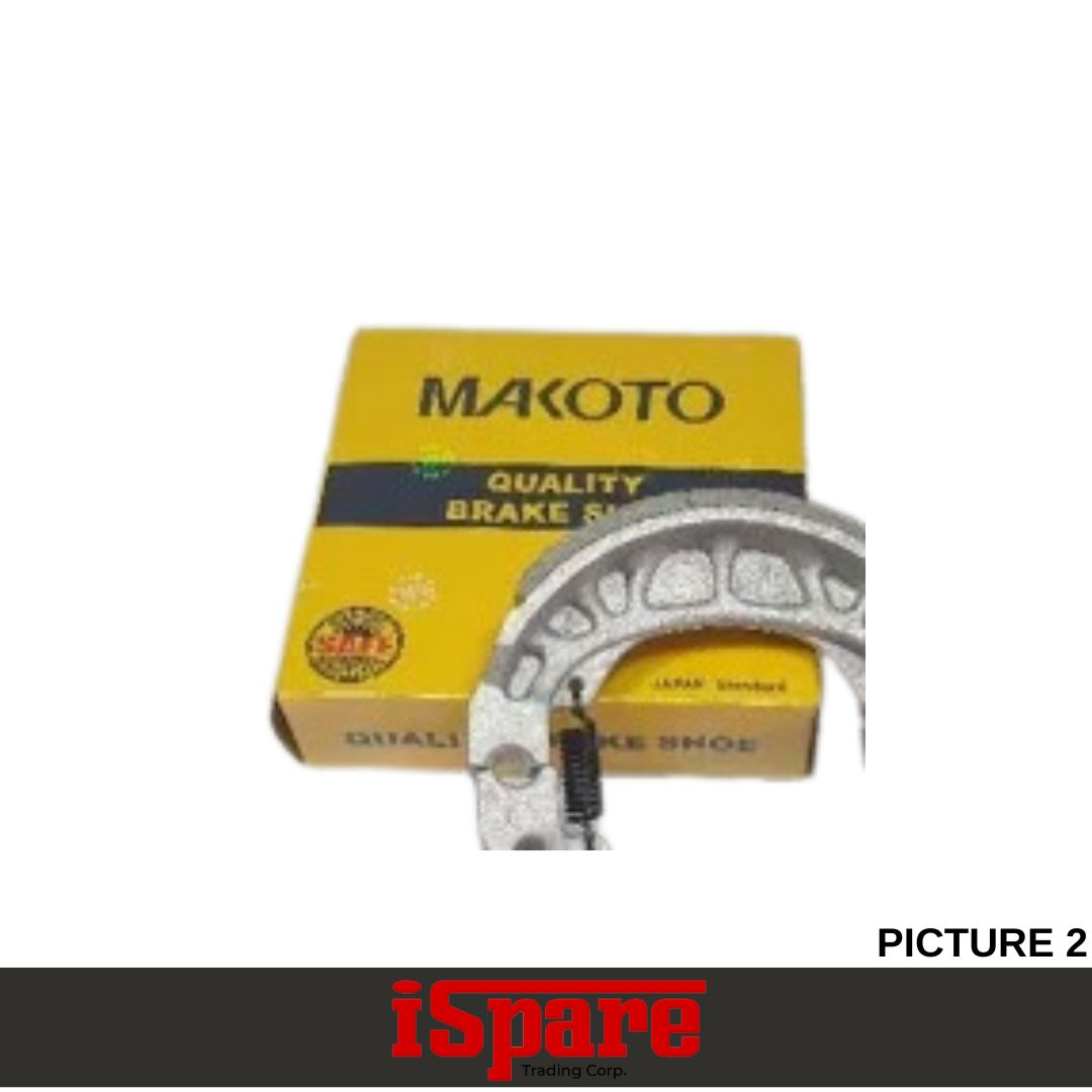 MAKOTO, HONDA C-100 XRM 110 RR BRAKE SHOE