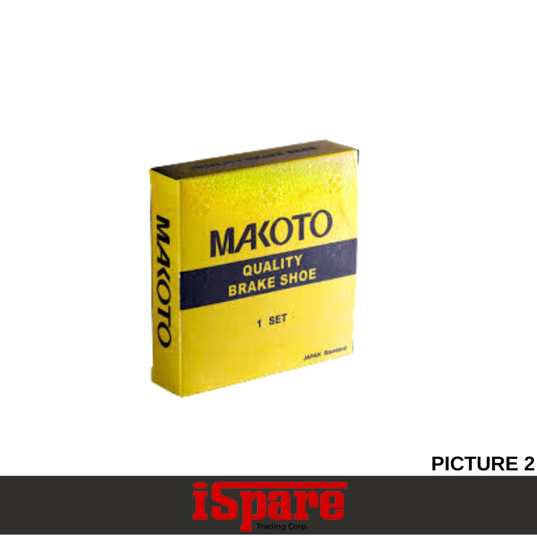 MAKOTO, HONDA TMX 155 FR BRAKE SHOE