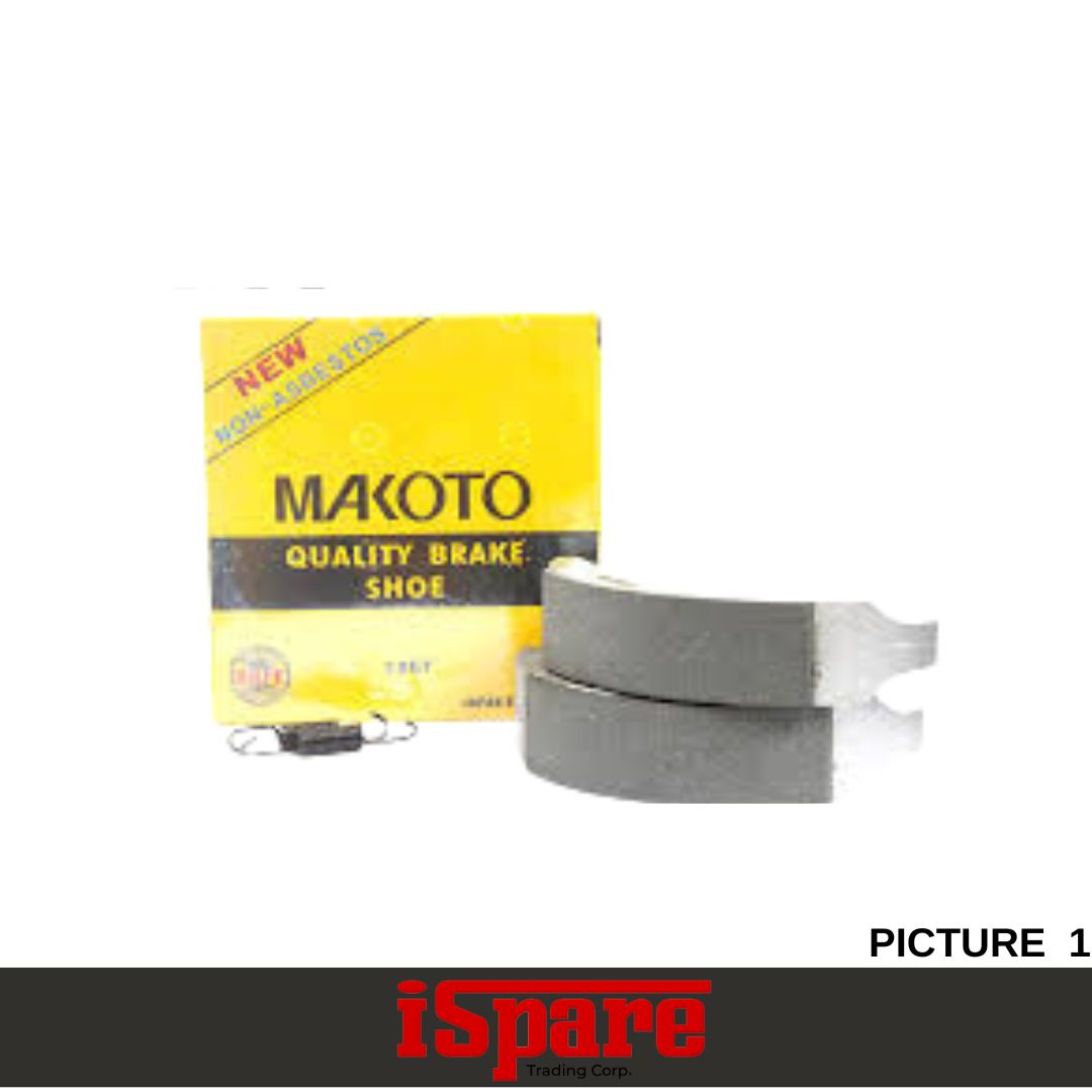 MAKOTO, YAHAMA VEGA NON ASBESTOS BRAKE SHOE