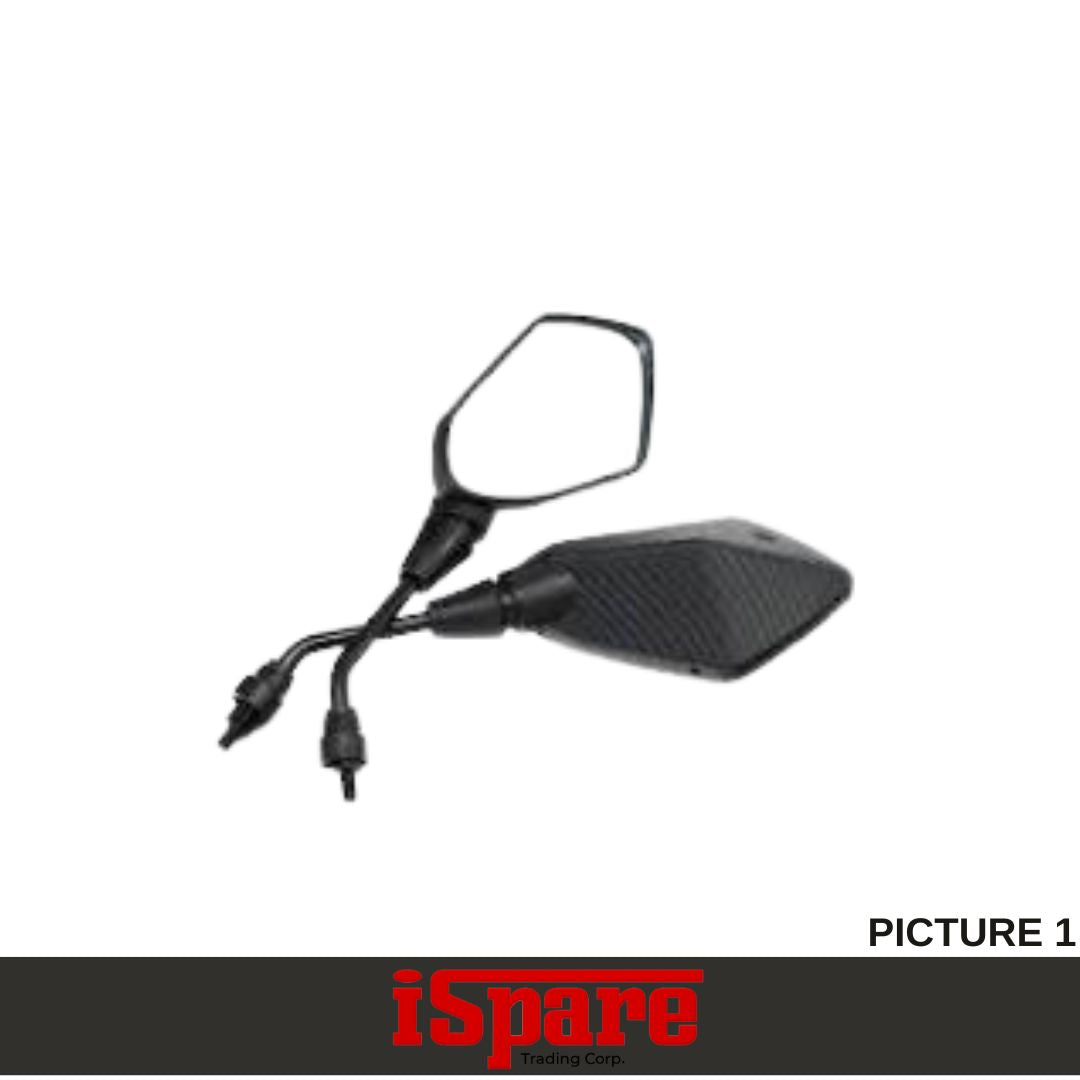MOTORKING, 2942 H CARBON REAR MIRROR