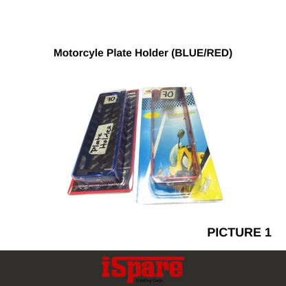 Plate Holder (BLUE/RED)