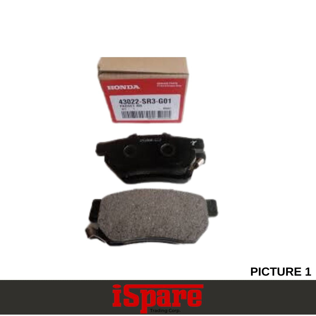 Brake Pad Rr (43022-SAA-J50) HONDA Civic