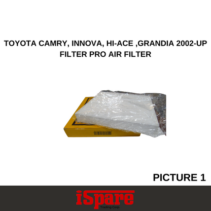 TOYOTA CAMRY Filter Pro
