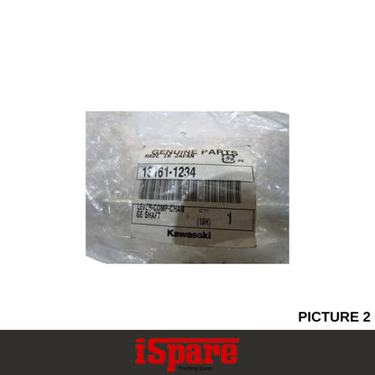 GENUINE PARTS, KAWASAKI LEVER COMP-CHANGE SHAFT