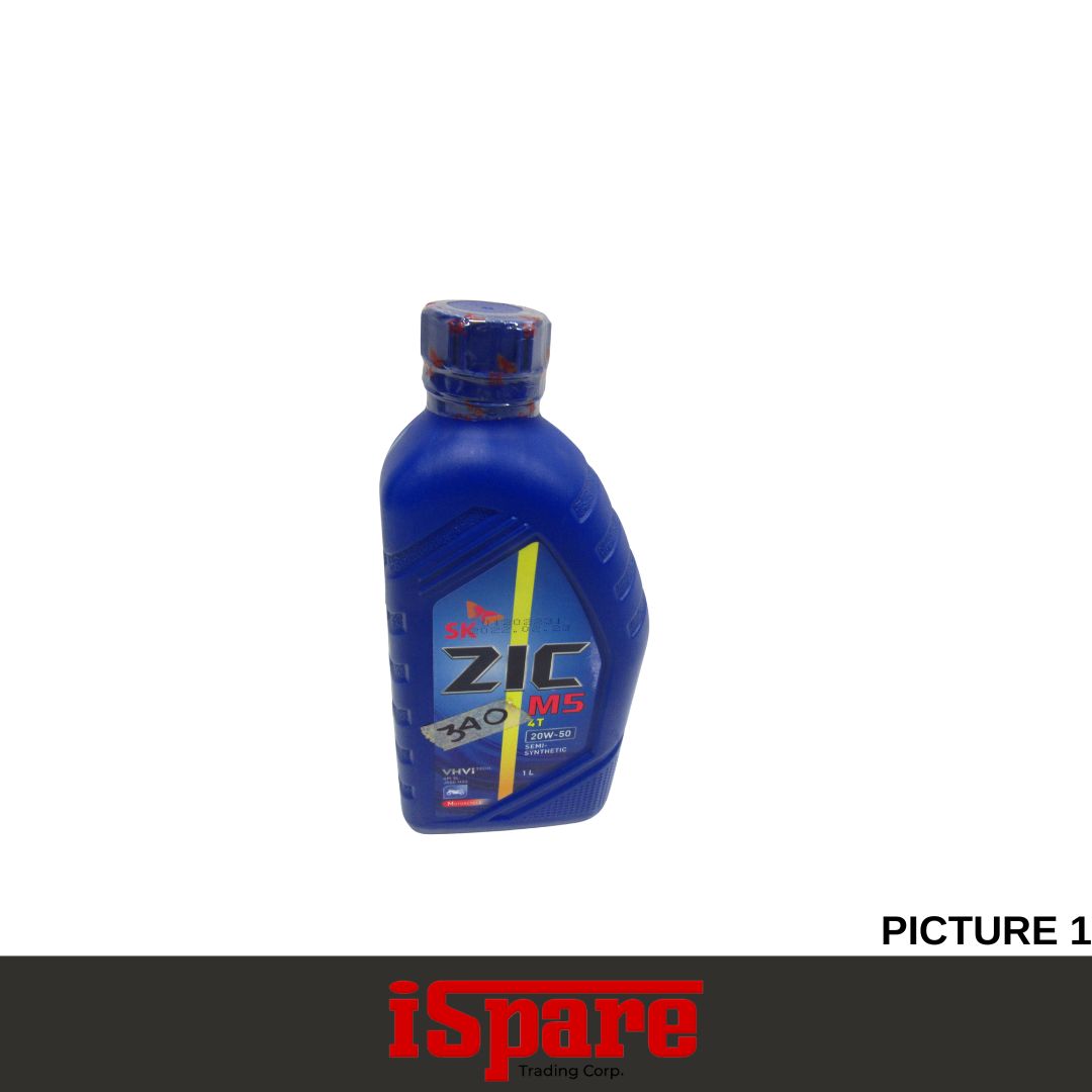 Zic M5 4T 20W50 1L Motorcycle