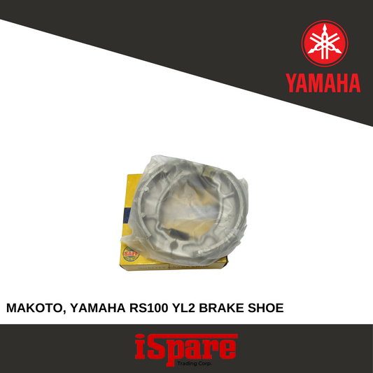 MAKOTO, YAMAHA RS 100 YL2 RR BRAKE SHOE
