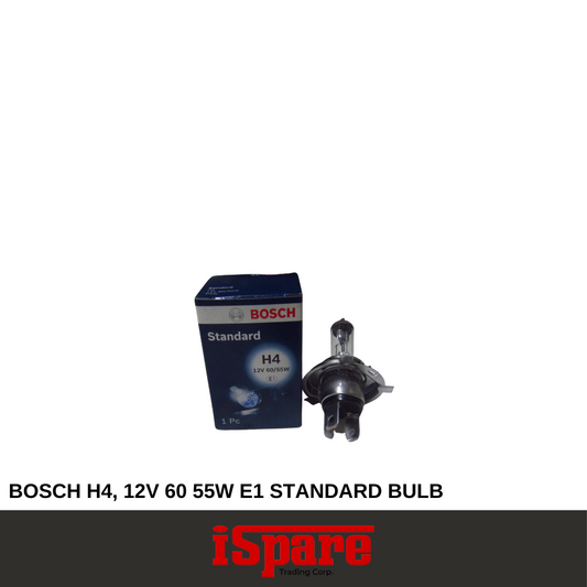 BOSCH H4, 12V 60 55W E1 STANDARD BULB