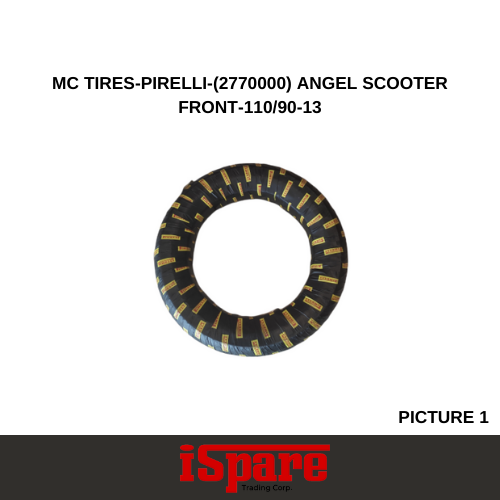 MC TIRES-PIRELLI-(2770000) ANGEL SCOOTER FRONT-110/90-13