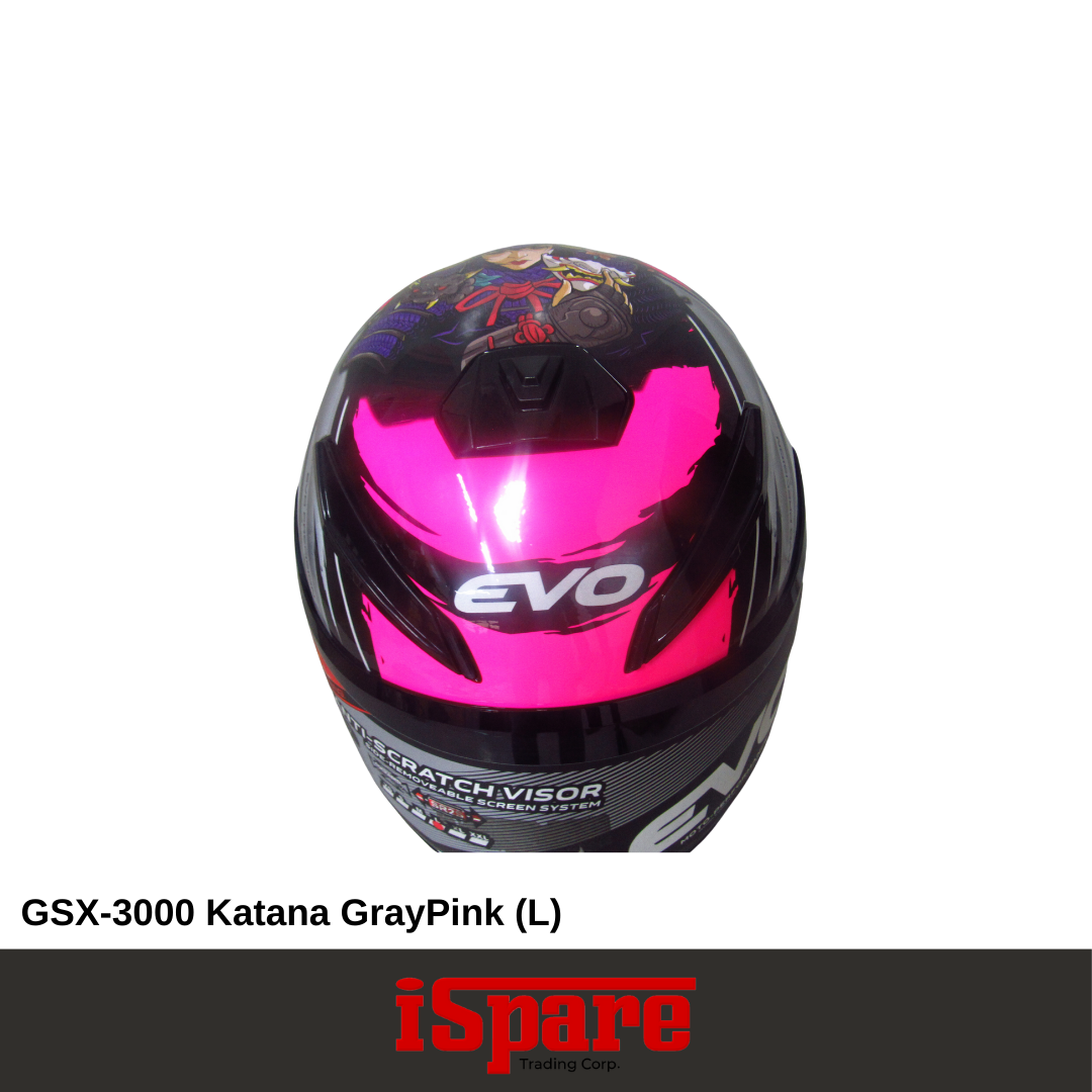 EVO GSX-3000 Katana Gray/Pink (L)