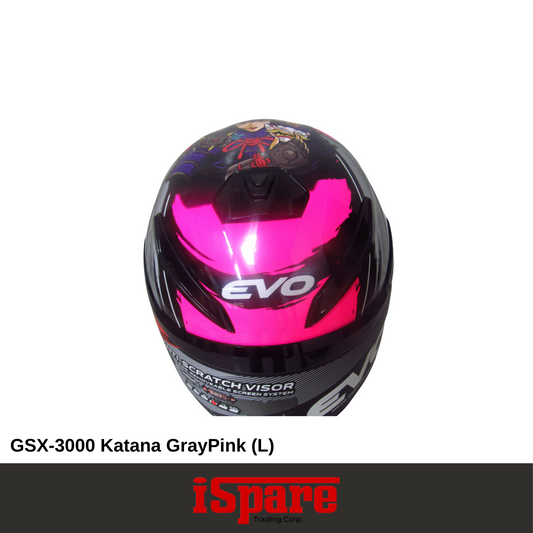 EVO GSX-3000 Katana Gray/Pink (L)