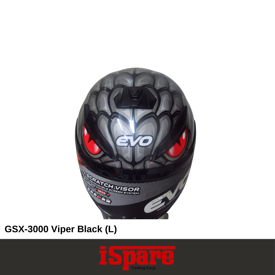 EVO GSX-3000 Viper Black (L)