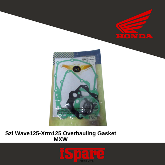 Szl Wave125-Xrm125 OverHauling Gasket MXW