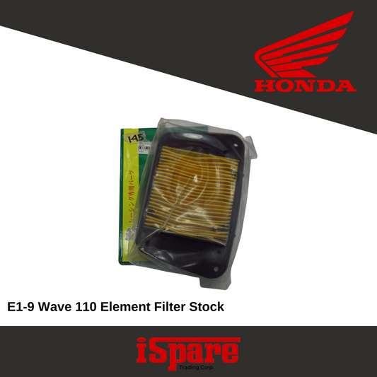 E1-9 Wave 110 Element Filter Stock