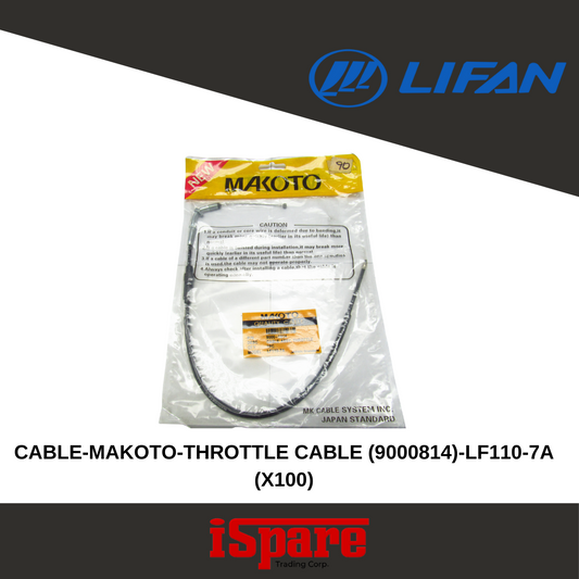 MAKOTO, LIFAN 110-7A CABLE ASSY THROTTLE (9000814)