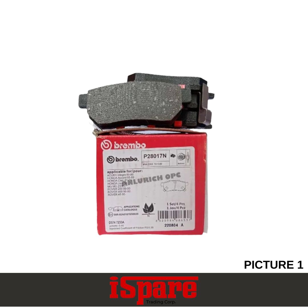 Brake Pad Rr (43022-SAA-J50) HONDA Jazz