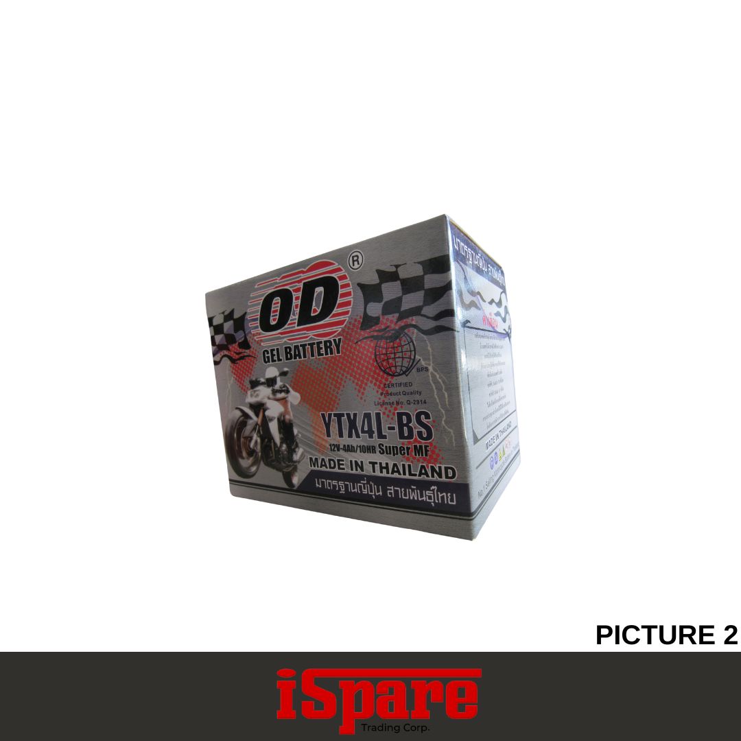 OD Battery YTX4L