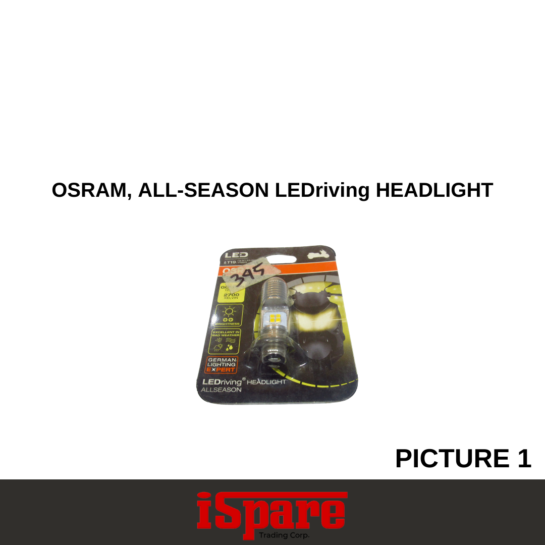 MC BULB-OSRAM-OSR23 (7185CW) PX43T HEADLIGHT BULB-12V 5/6W LED (HS1)