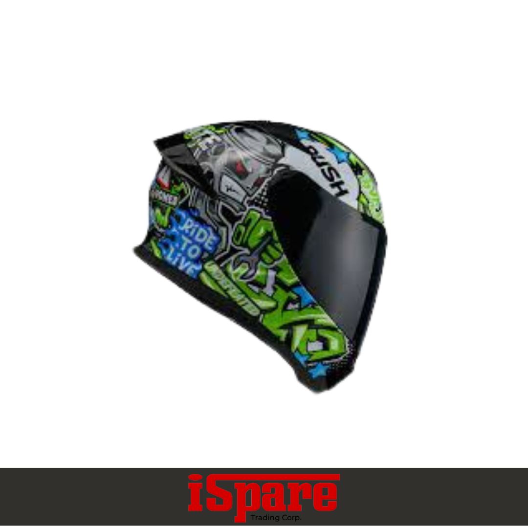 EVO SVX-2 Graffiti Glossy Green Blue (L)
