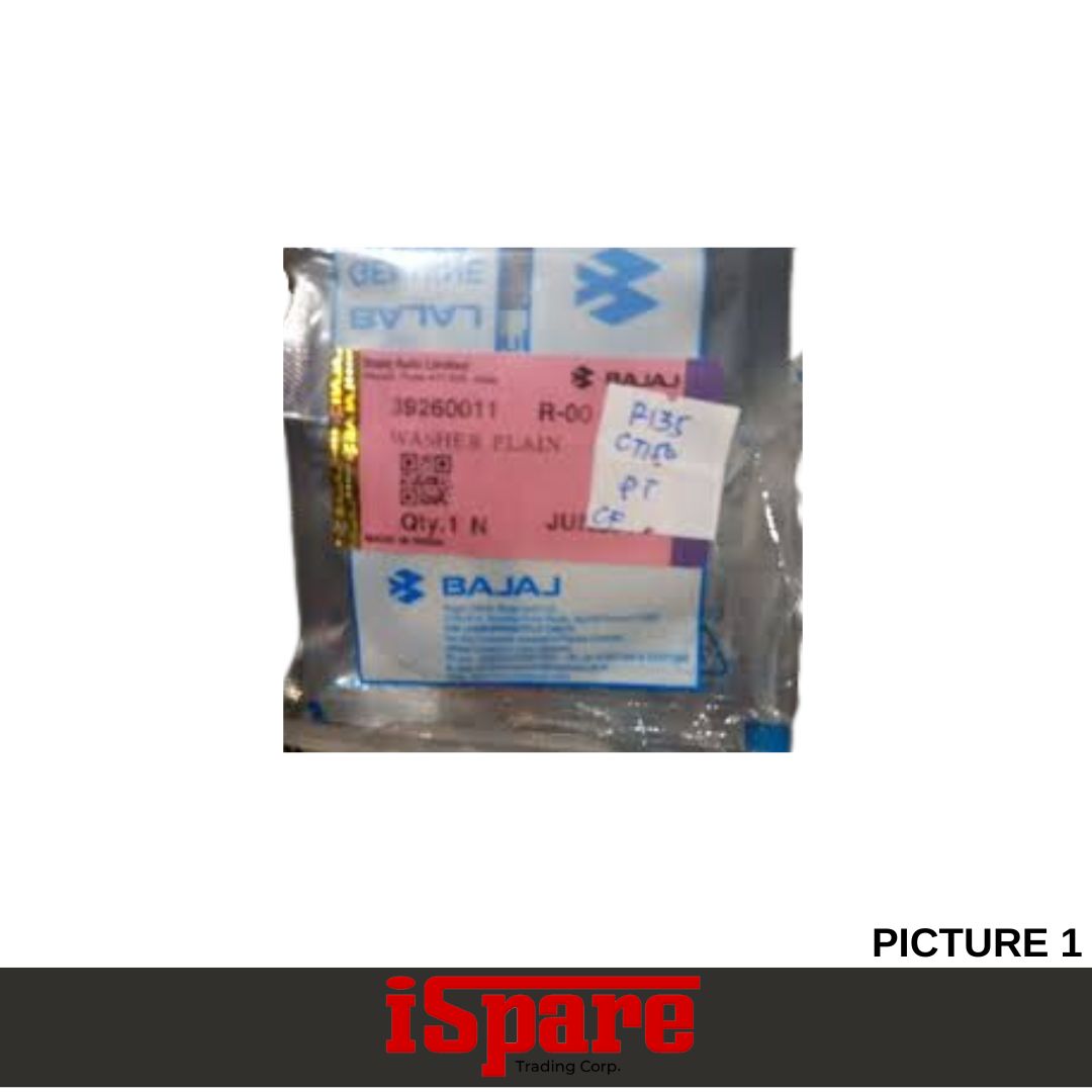 GENUINE PARTS-KAWASAKI-(39260011) WASHER PLAIN-CT150