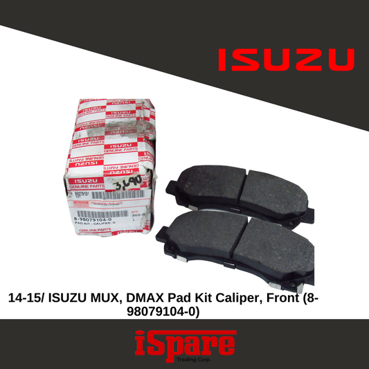 Brake Pad Fr (8-9794751-0/8-98079104-0) IZUZU Dmax 14-15