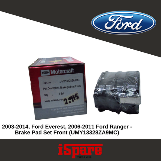 Brake Pad Fr (UMY1-33-28ZA9-MC) FORD Ranger 2.5 99-06 Old