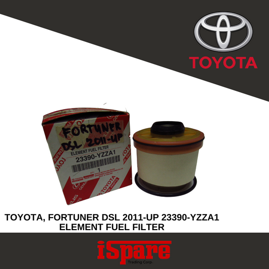 TOYOTA, FORTUNER DSL 2011-UP 23390-YZZA1 ELEMENT FUEL FILTER