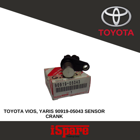 TOYOTA YARIS, 90919-05043 SENSOR CRANK