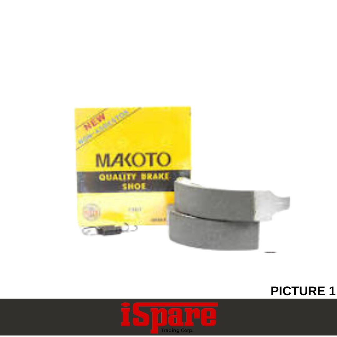 MAKOTO YAMAHA MIO,MIO SOUL NON ASBESTOS BRAKE SHOE