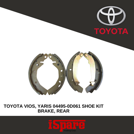 BRAKE SHOE-VIOS 17-19 (04495-0D061)