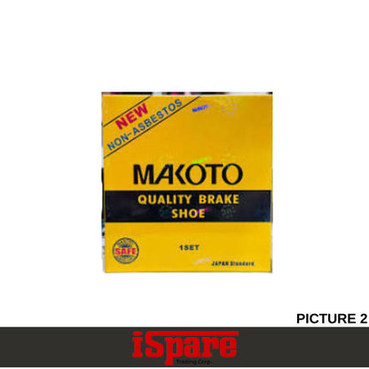 MAKOTO YAMAHA MIO,MIO SOUL NON ASBESTOS BRAKE SHOE