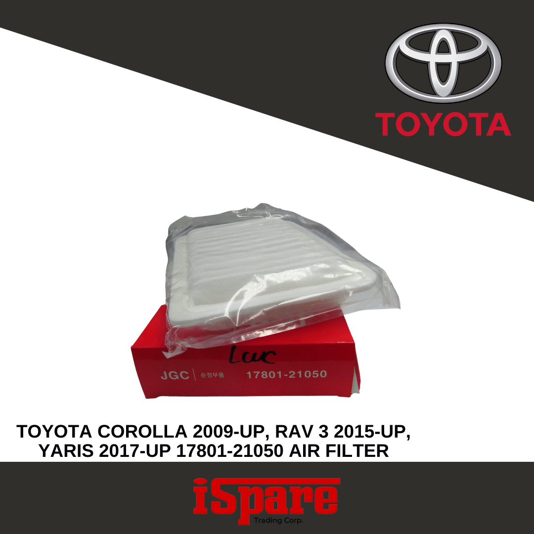 TOYOTA YARIS 2017-UP 17801-21050 AIR FILTER