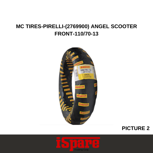 MC TIRES-PIRELLI-(2769900) ANGEL SCOOTER FRONT-110/70-13