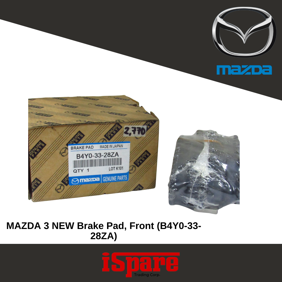 Brake Pad Fr (B4Y0-33-28ZA) MAZDA 3 New