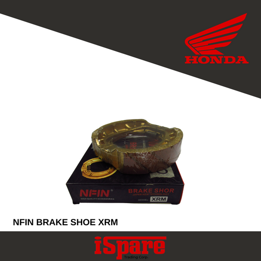 NFIN HONDA XRM BRAKE SHOE