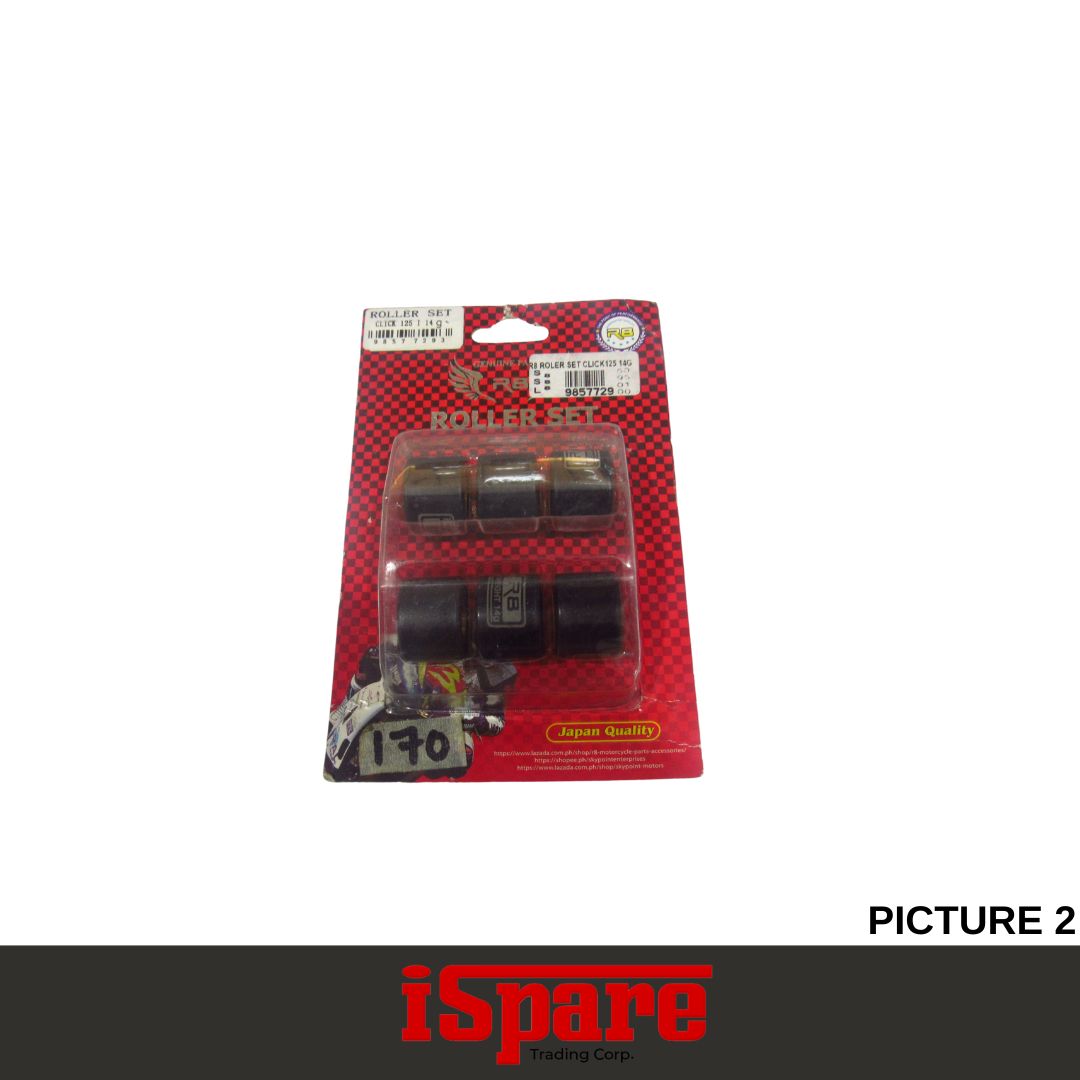 R8, HONDA CLICK 125 I ROLLER SET 14G