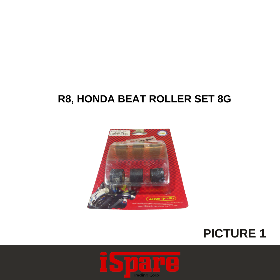 R8, HONDA BEAT ROLLER SET 8G