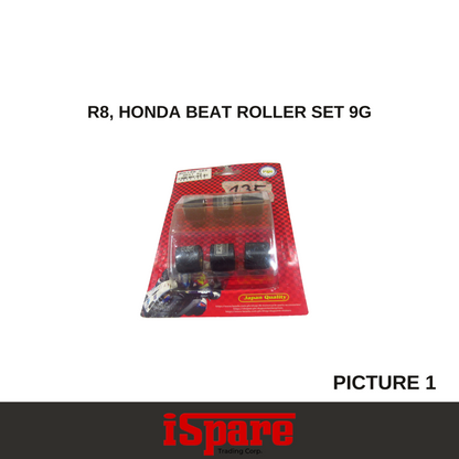 R8, HONDA BEAT ROLLER SET 9G