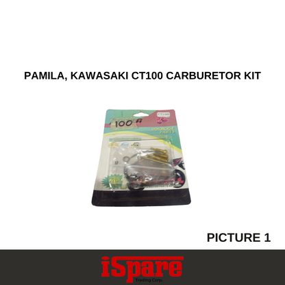 PAMILA, KAWASAKI CT 100 CARBURETOR KIT