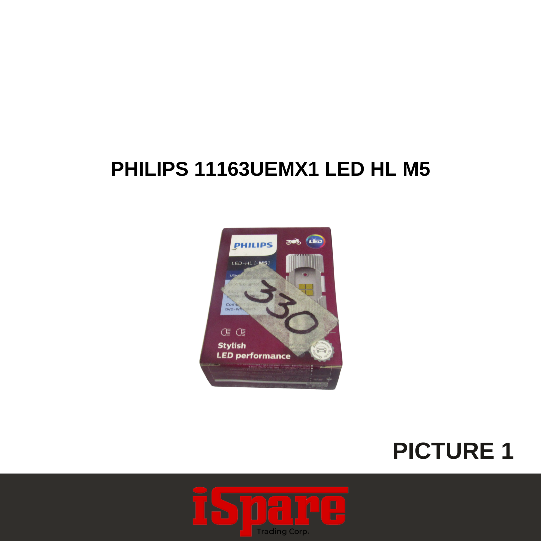 MC BULB-PHILIPS-PHB05 (11163 UEM) M5 LED-12V 6/6W (T19) (X 10)