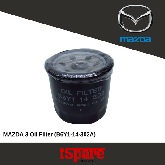 Oil Filter (B6Y1-14-302A) MAZDA 3