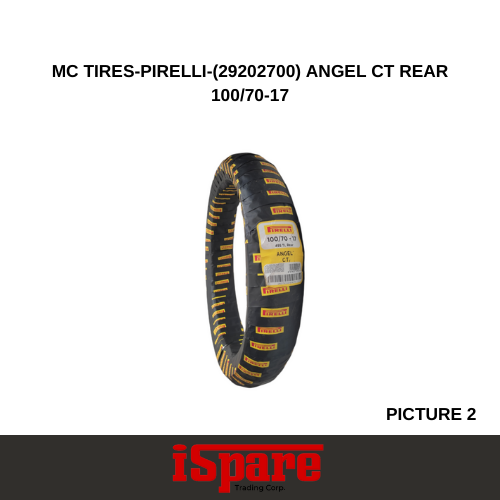 MC TIRES-PIRELLI-(29202700) ANGEL CT REAR 100/70-17