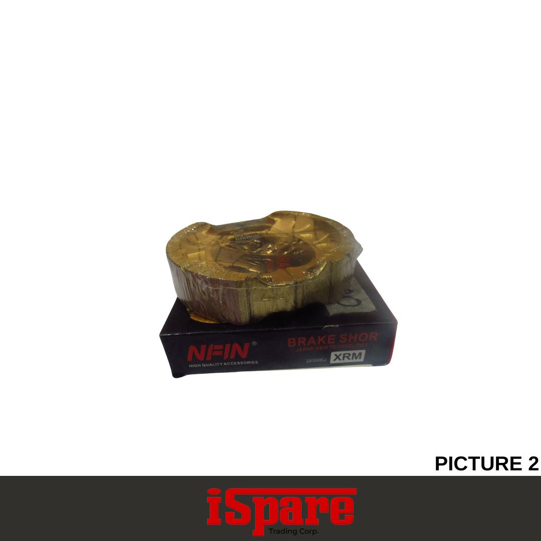 NFIN HONDA XRM BRAKE SHOE