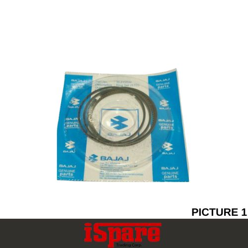 GENUINE PARTS,KAWASAKI BAJAJ CT 125 PISTON RING SET