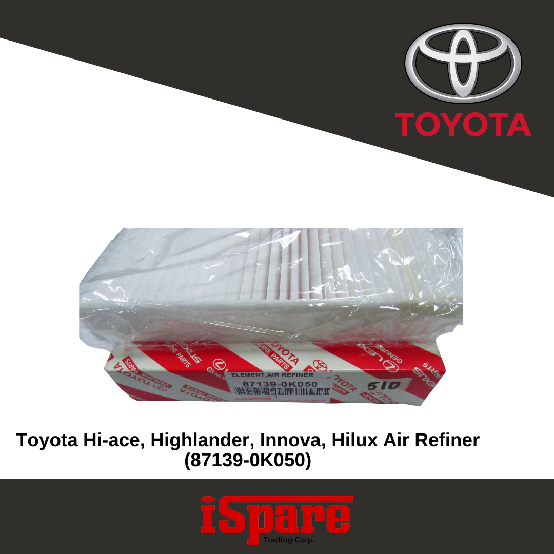 Cabin Filter (87139-OK050) TOYOTA Hilux