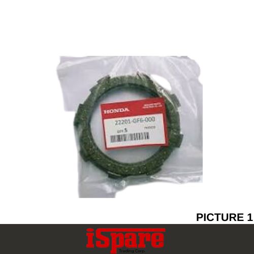 GENUINE PARTS-HONDA-CLUTCH LINING-22201-GF6-000